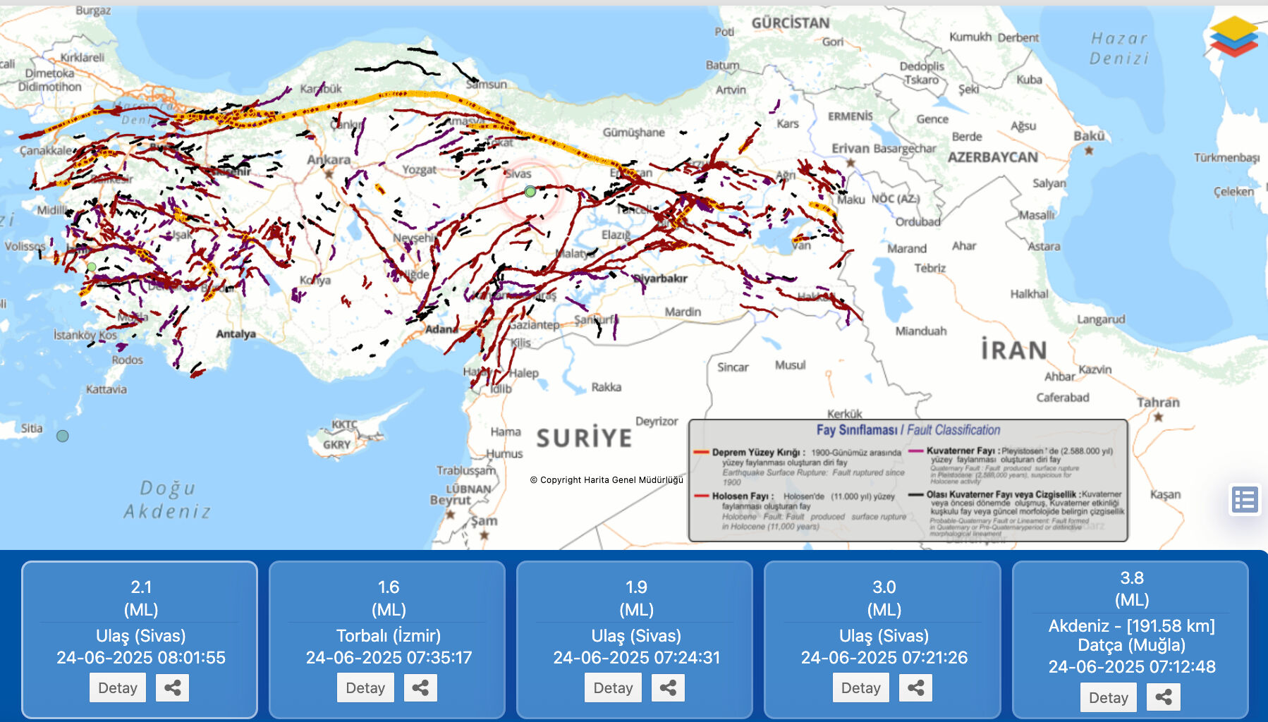 Adana'da deprem oldu mu? Son dakika deprem listesi 24 Haziran Salı - 2. Resim