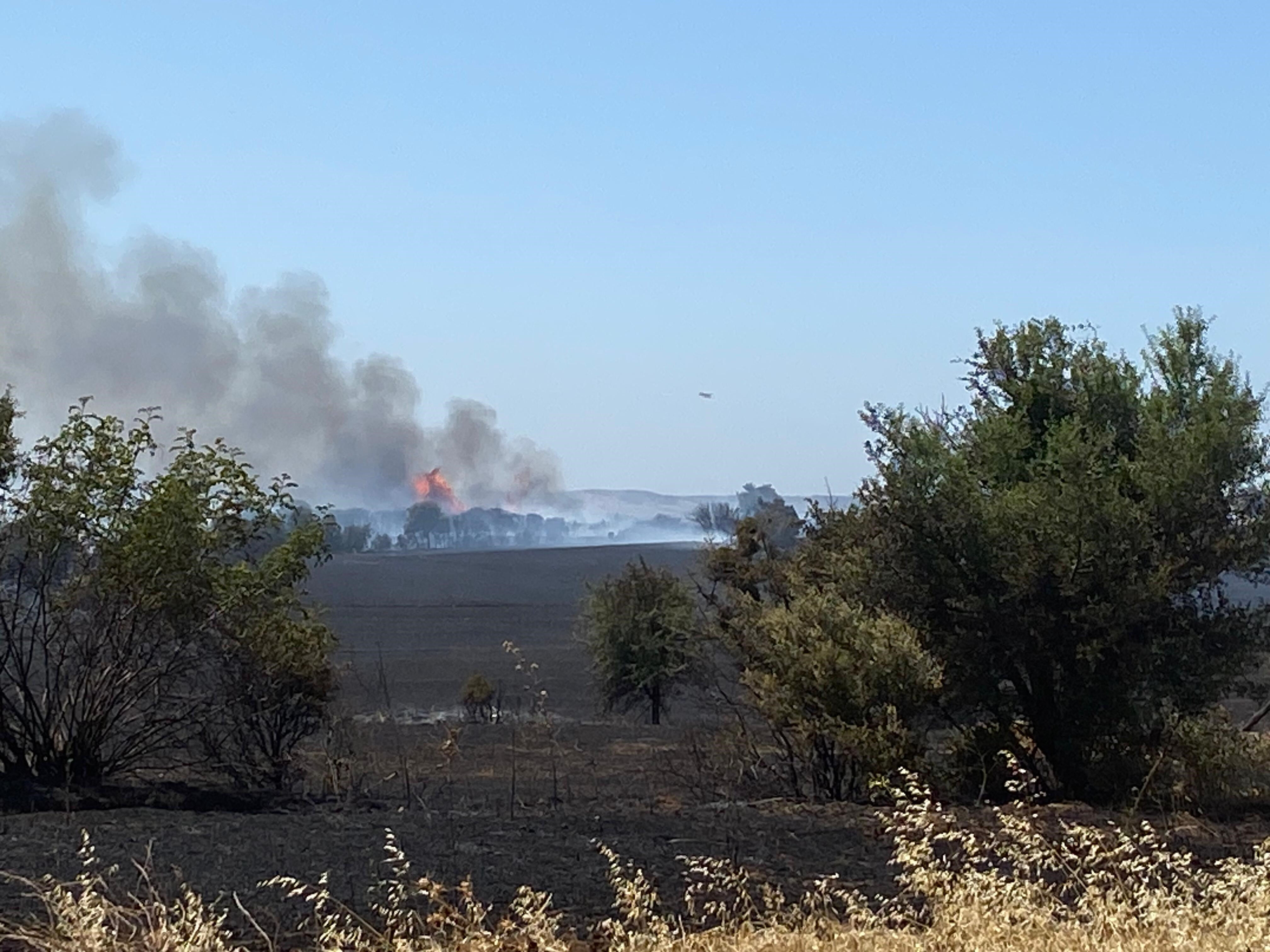 Birçok noktada yangın! Dumanlar gökyüzünü kapladı - 2. Resim