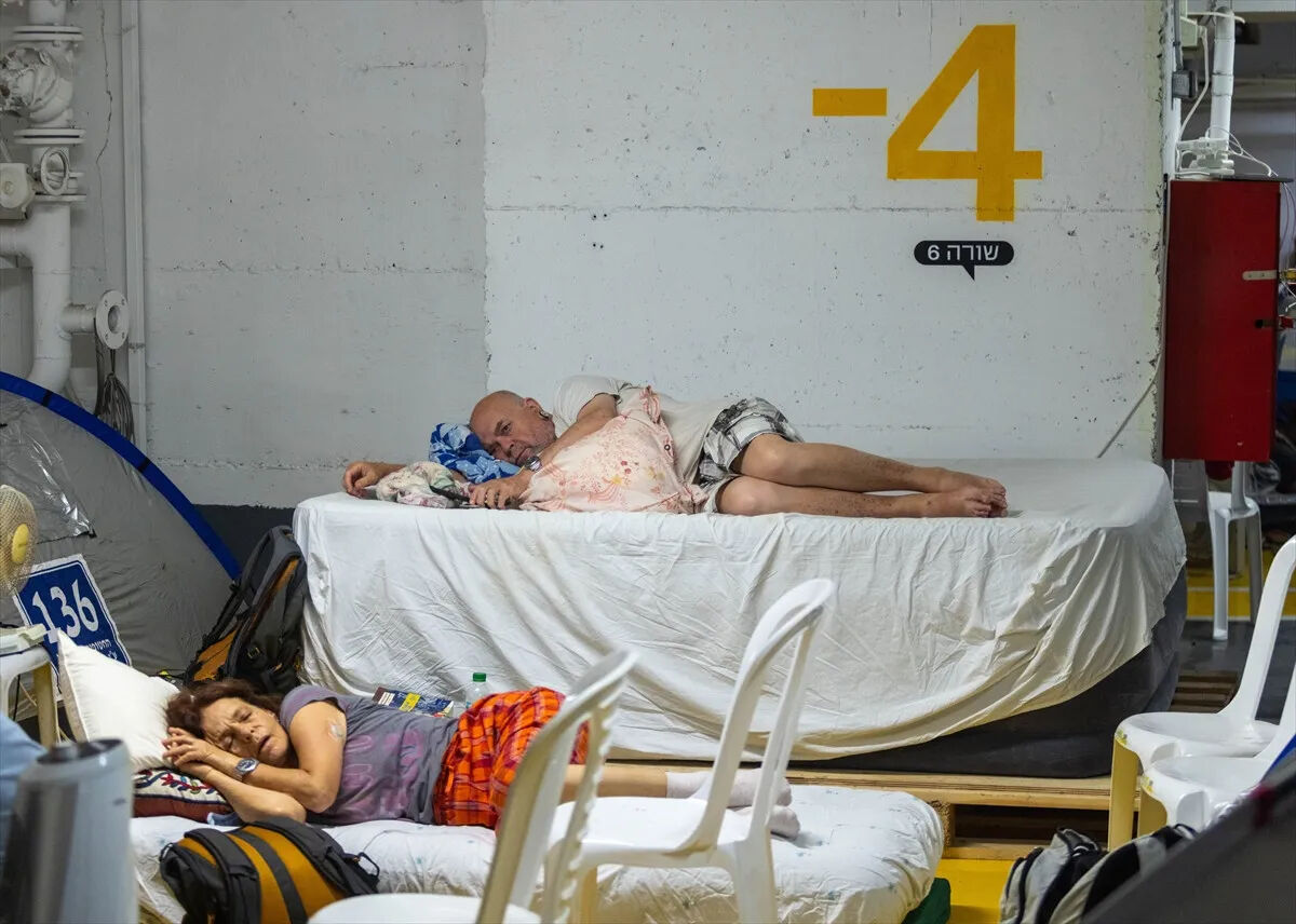 İsrail'i füze korkusu sardı! Ateşkes bozuldu: 11. geceyi de böyle geçirdiler - 2. Resim