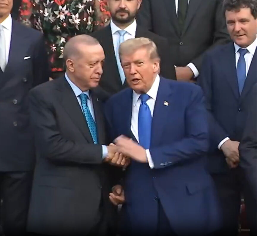 قمة حاسمة بين قادة الناتو! بدأ لقاء أردوغان وترامب - الصورة الثانية