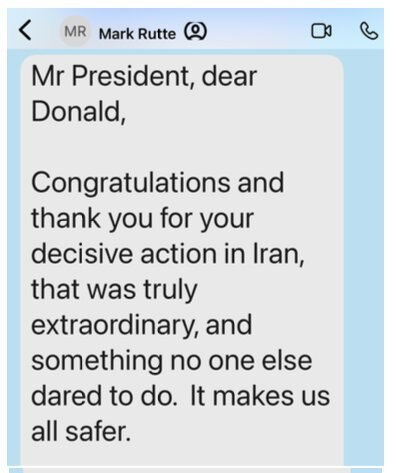 Trump Rutte’nin mesajlarını ifşa etti: Zor olsa da NATO ülkelerini ikna ettik - 1. Resim