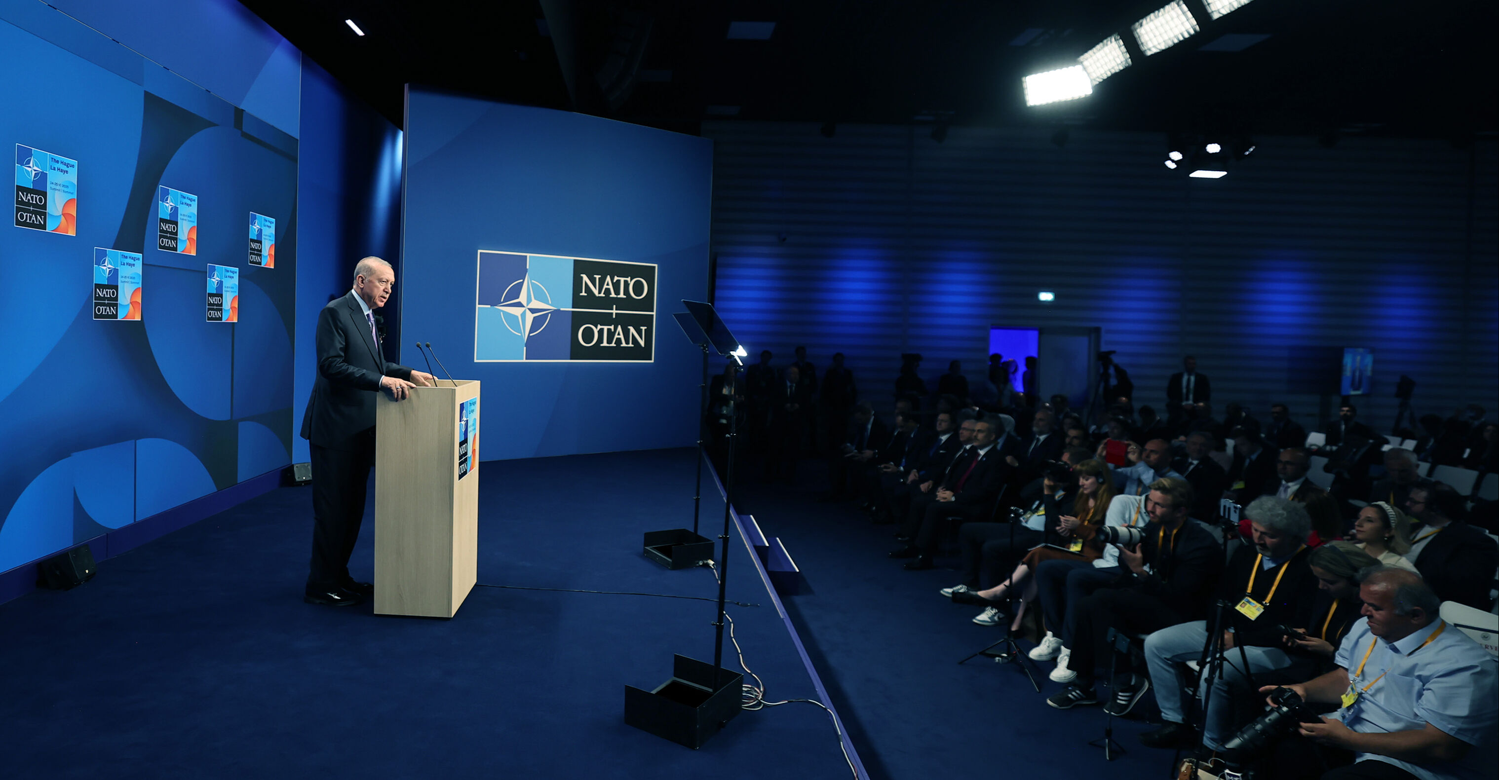 Cumhurbaşkanı Erdoğan'dan NATO Zirvesi'nde net mesaj! 