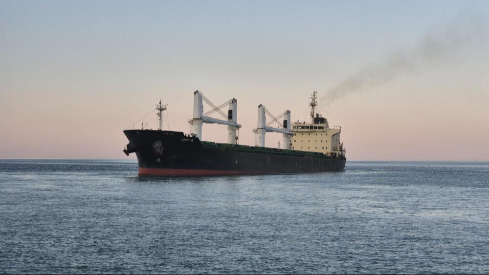 Dev yük gemisi karaya oturdu: Ekipler seferber oldu - 1. Resim