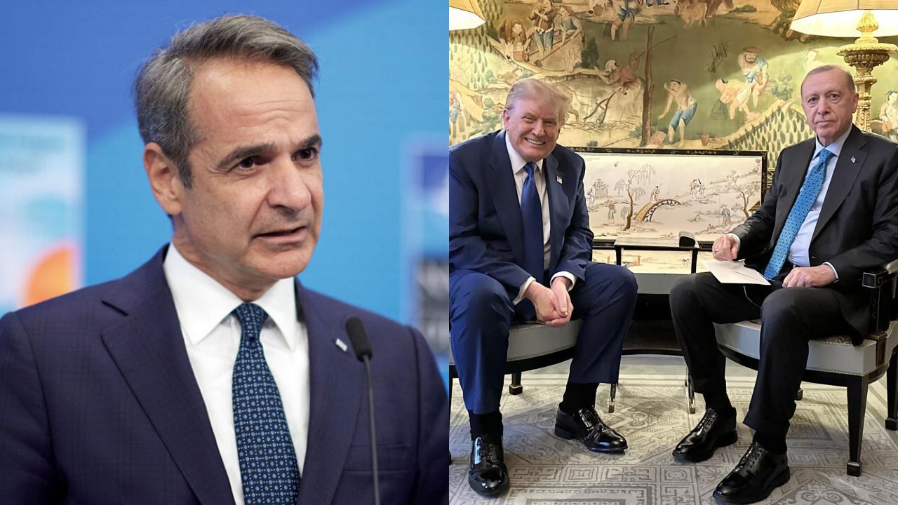 Erdoğan-Trump görüşmesi Miçotakis’e soruldu: Ne diyeceğini bilemedi Erdoğan-Trump görüşmesi Miçotakis’e soruldu: Ne diyeceğini bilemedi
