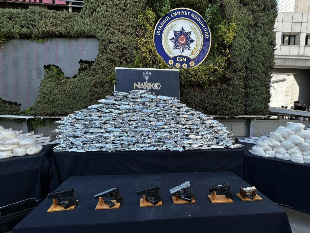 İstanbul merkezli 6 ilde dev operasyon: 548 kilo uyuşturucu ele geçirildi, 172 kişi tutuklandı - 3. Resim