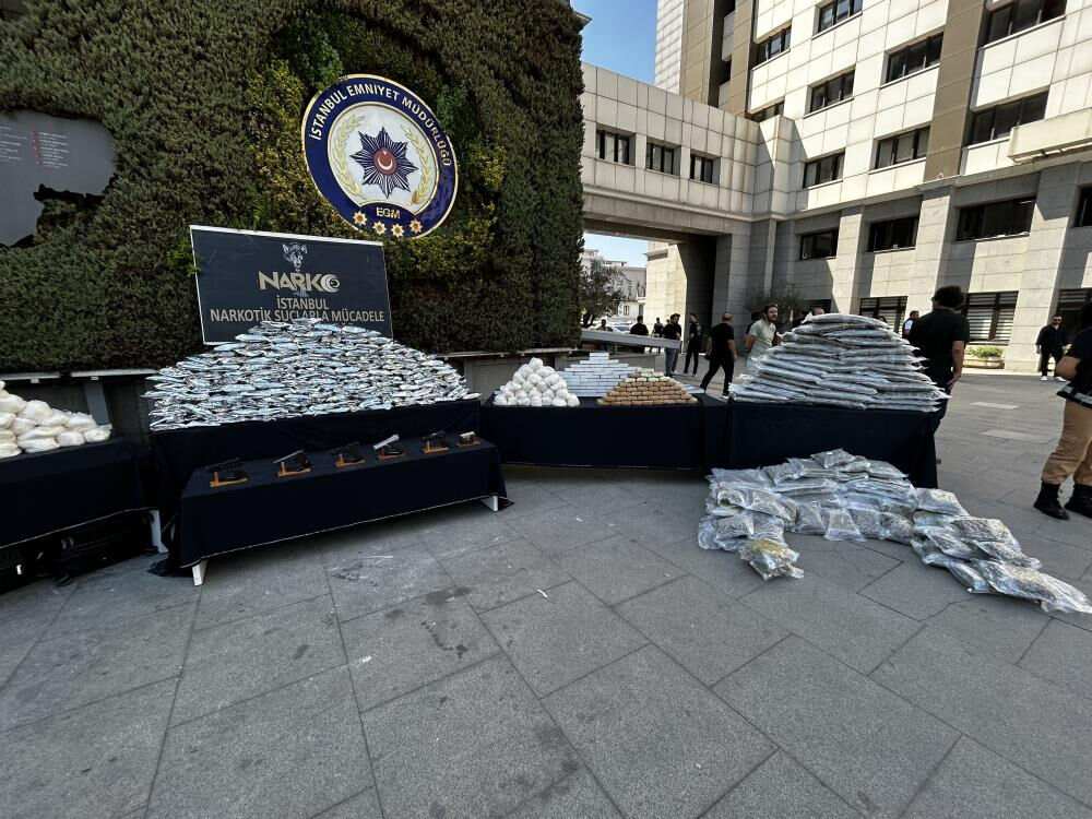 İstanbul merkezli 6 ilde dev operasyon: 548 kilo uyuşturucu ele geçirildi, 172 kişi tutuklandı - 2. Resim