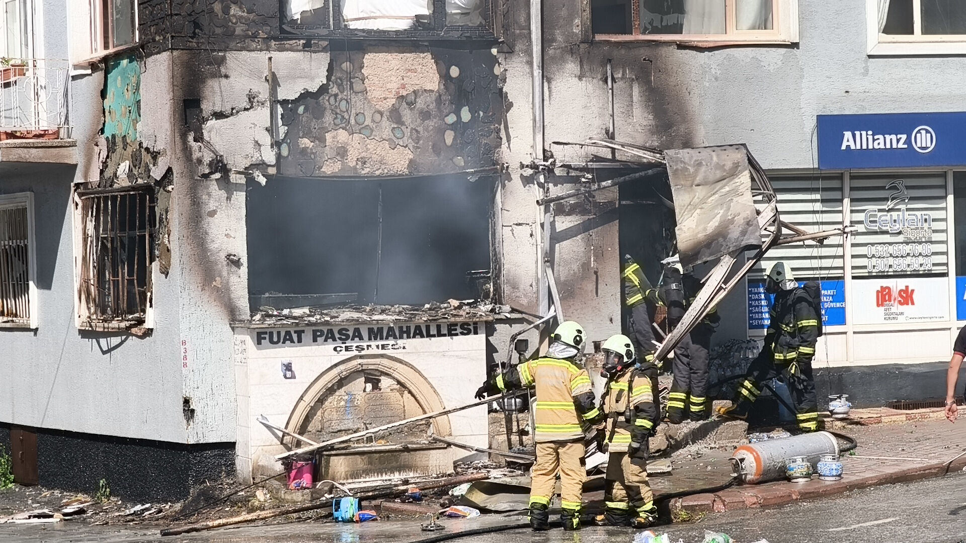 Kütahya'da tüp dükkanında şiddetli patlama! Çok sayıda yaralı var - 3. Resim