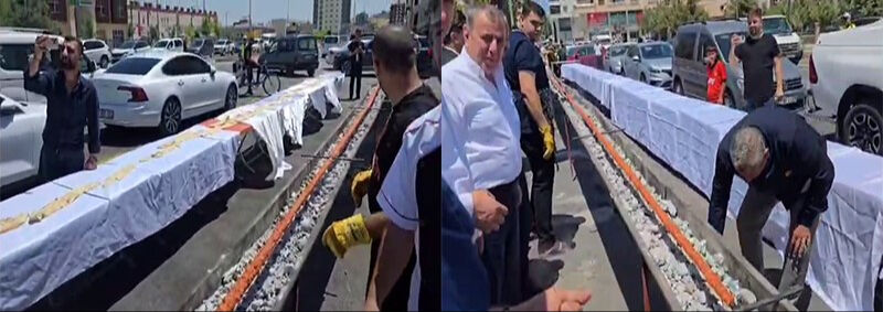 Şehrin plakası kadar kebap! Metrelerce kuyruk oluştu - 1. Resim