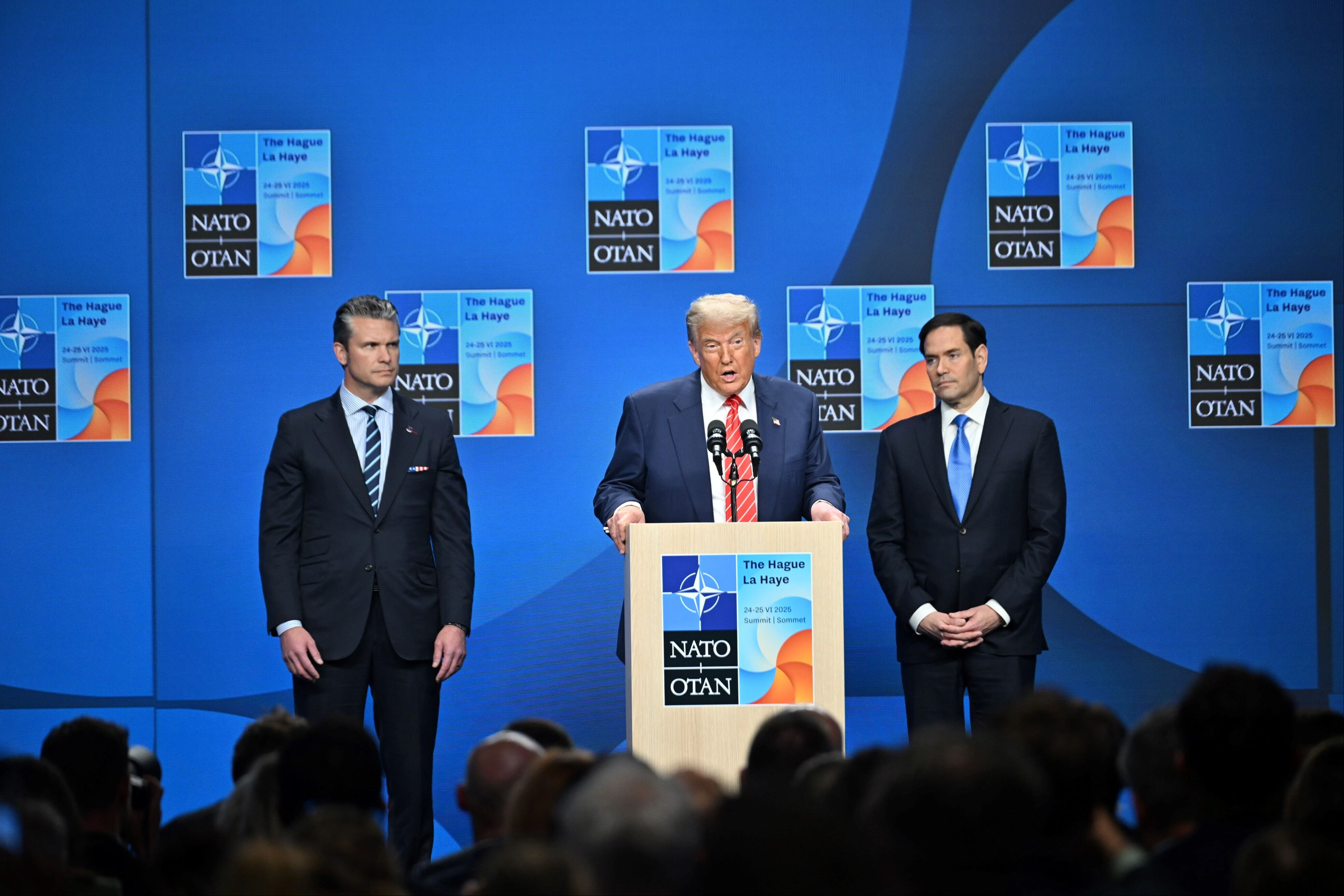 Trump Lahey’den seslendi!  "Gerekirse devam ederiz!’ - 1. Resim