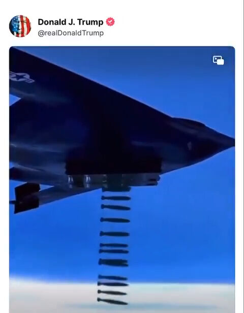 Trump'tan ortalığı karıştıracak hamle! Bu kez İran'ı Bombala' şarkısıyla hedef aldı - 2. Resim