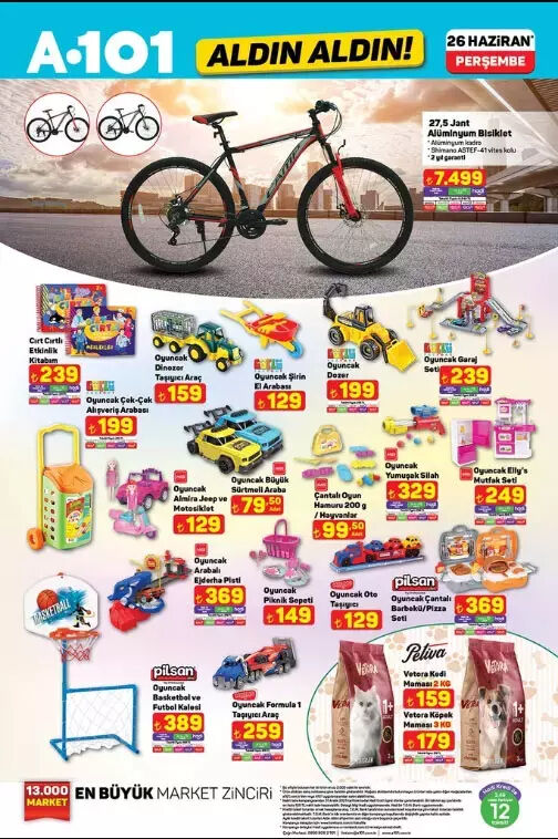 A 101 aktüel kataloğunda hangi ürünler var? 26 Haziran 2025 Perşembe A101 aktüel ürünler kataloğu paylaşıldı - 6. Resim
