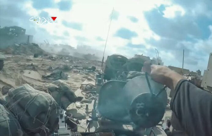 Cehennemi yaşadılar! Kassam'dan ağır darbe, 7 işgalci yanarak can verdi - 1. Resim