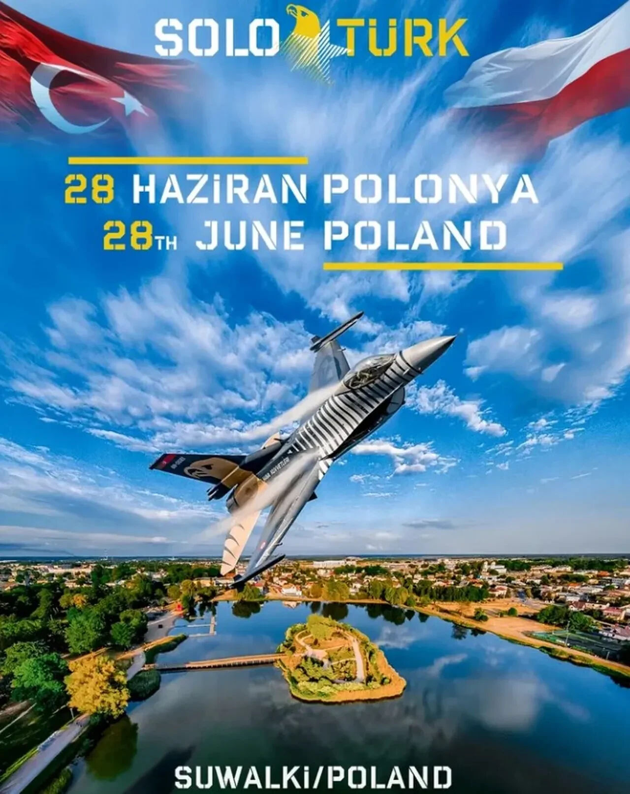 Göklerde şov başlıyor! Solotürk Polonya gösterileri ne zaman? Göklerde şov başlıyor! Solotürk Polonya gösterileri ne zaman? - 1. Resim