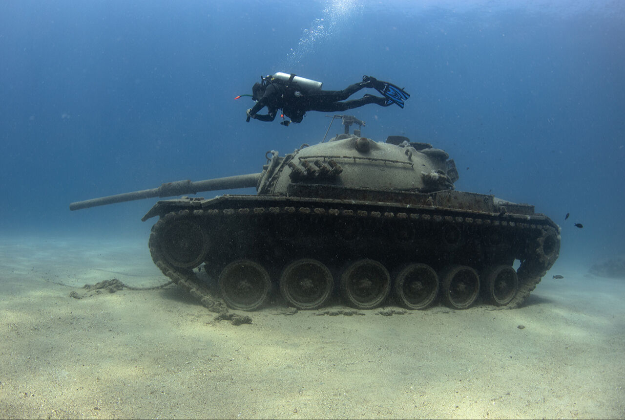 İlk defa bu kadar net görüntülendi! Su altındaki tanklar, uçaklar, gemileri görmek için sıraya giriyorlar - 7. Resim