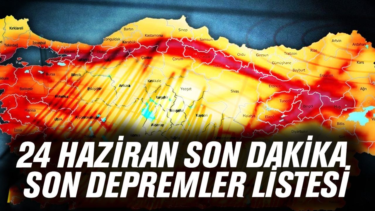 Son dakika deprem mi oldu? 26 Haziran 2025 il il AFAD ve Kandilli Rasathanesi son depremler listesi Son dakika deprem mi oldu? 26 Haziran 2025 il il AFAD ve Kandilli Rasathanesi son depremler listesi