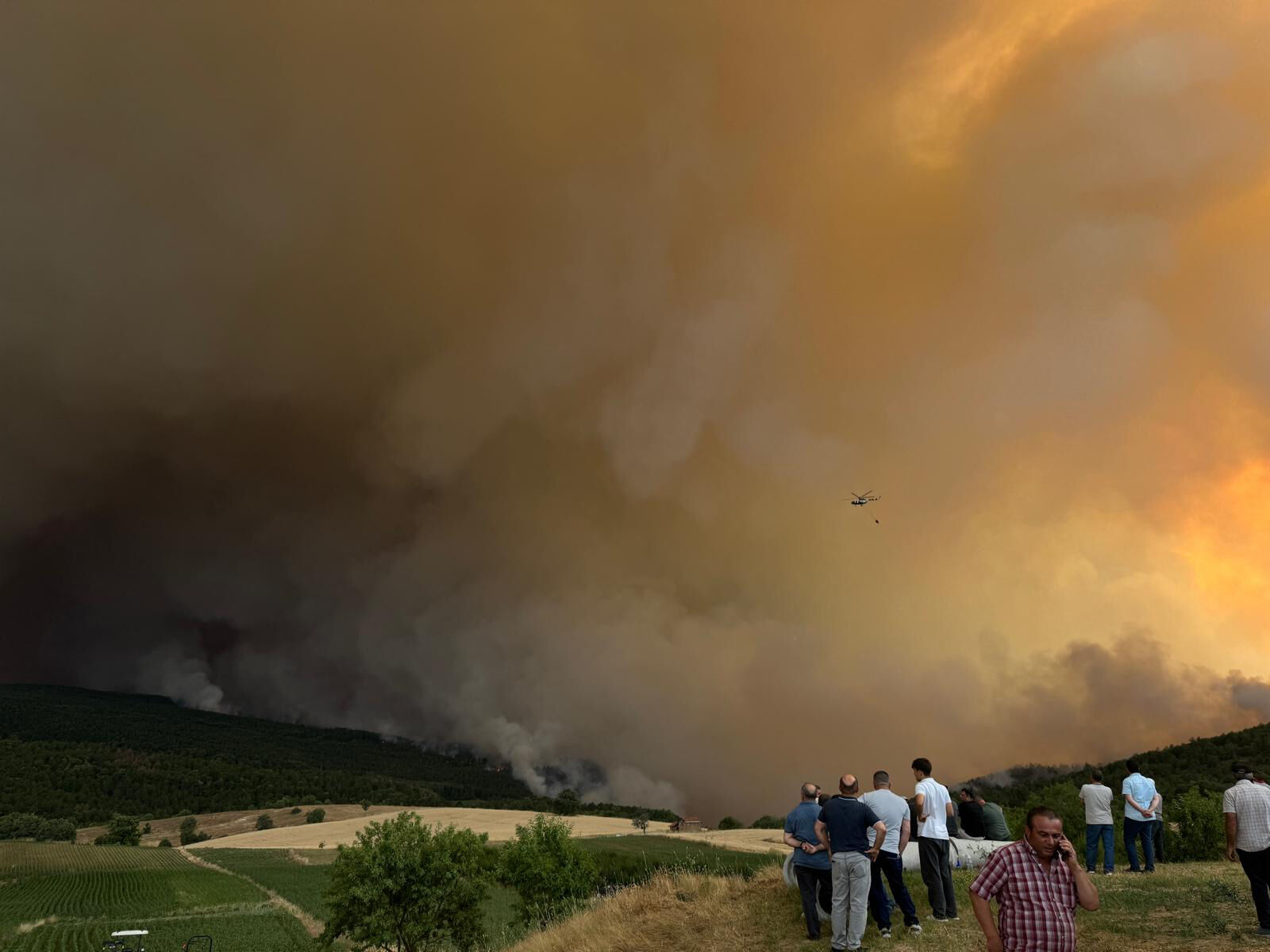 3 ilde ciğerlerimiz yanıyor! Yangın diğer şehre sıçradı: Evler tahliye edildi - 9. Resim