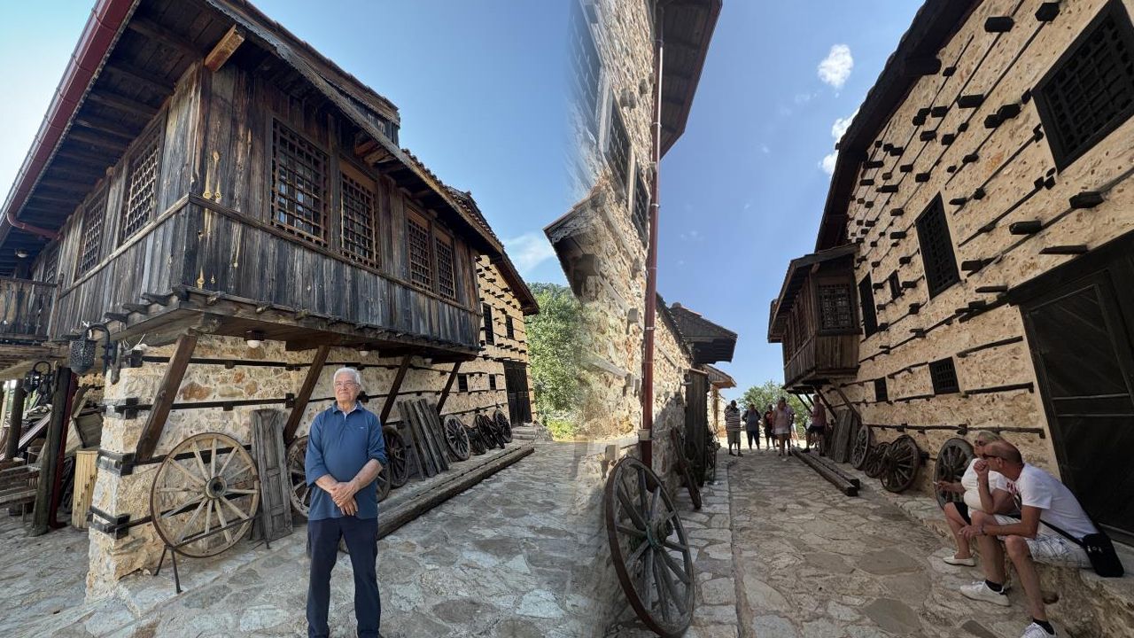  -Beton yapı bulunmayan 800 yıllık köye turist akını