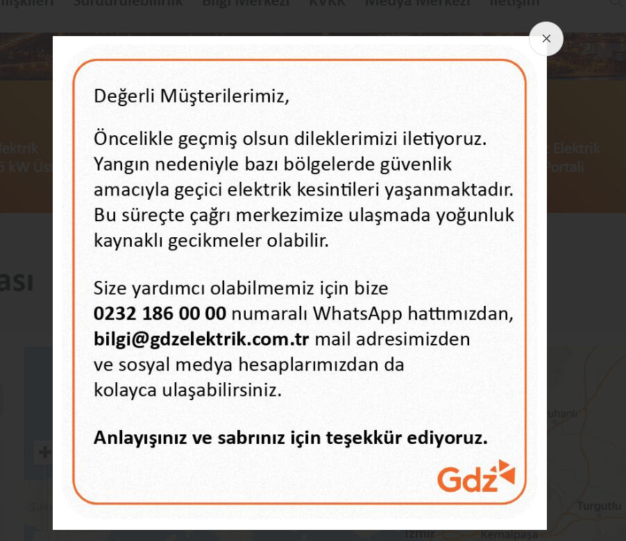 İzmir Gediz elektrik kesintisi! 28 Haziran İzmir'de elektrik kesintisi ne zaman bitecek? - 1. Resim