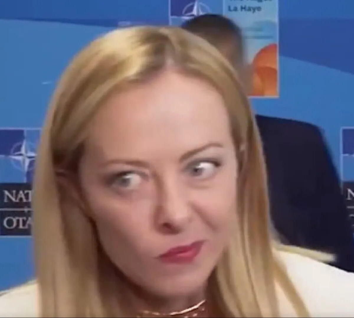 Sosyal medya onu konuşuyor! NATO zirvesine mimikleriyle damga vurdu - 2. Resim