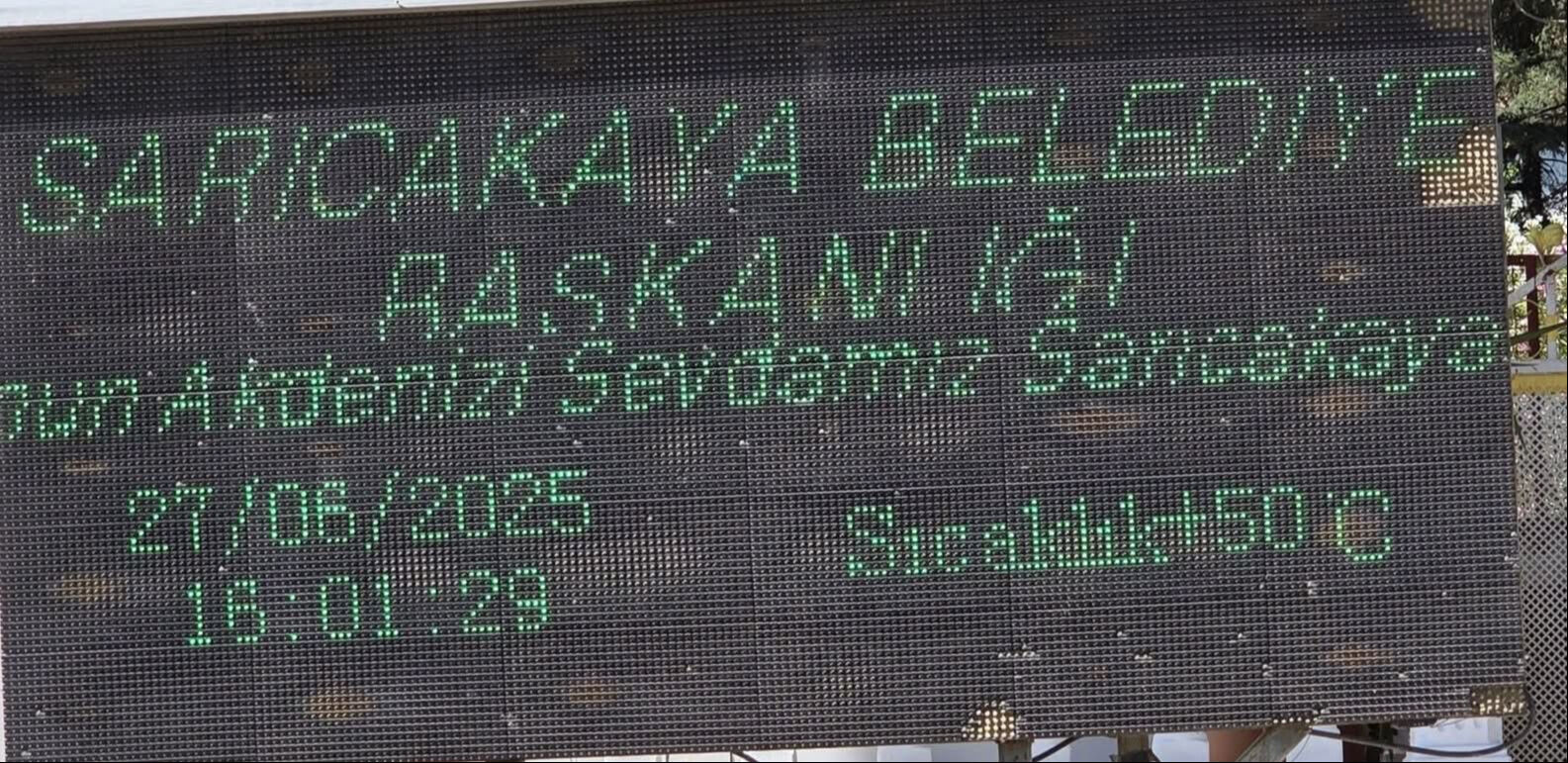 Termometreler 50 dereceyi gösterdi! Bir ilimizde hayat sıcaktan durma noktasına geldi - 1. Resim