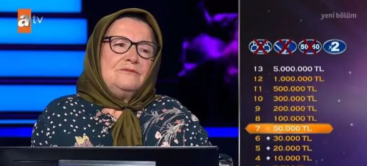 Yarım kalan hayalini “Milyoner”de tamamladı! 76 yaşındaki yarışmacıdan büyük başarı: TDK sorusu olay oldu! - 3. Resim