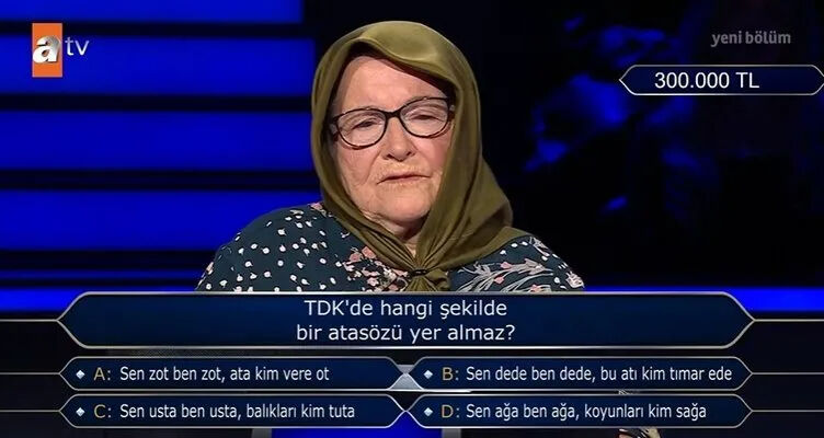 Yarım kalan hayalini “Milyoner”de tamamladı! 76 yaşındaki yarışmacıdan büyük başarı: TDK sorusu olay oldu! - 4. Resim
