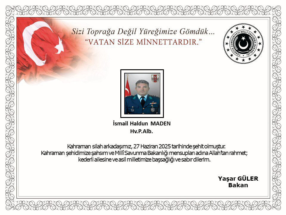 Libya'dan acı haber! Kalp krizi ge&ccedil;iren askerimiz şehit oldu - 1. Resim