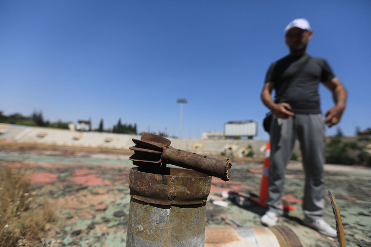 Masumlar buradan bombalandı! Yüzlerce maça şahitlik eden tarihi stadyumun son hali dikkat çekti - 1. Resim
