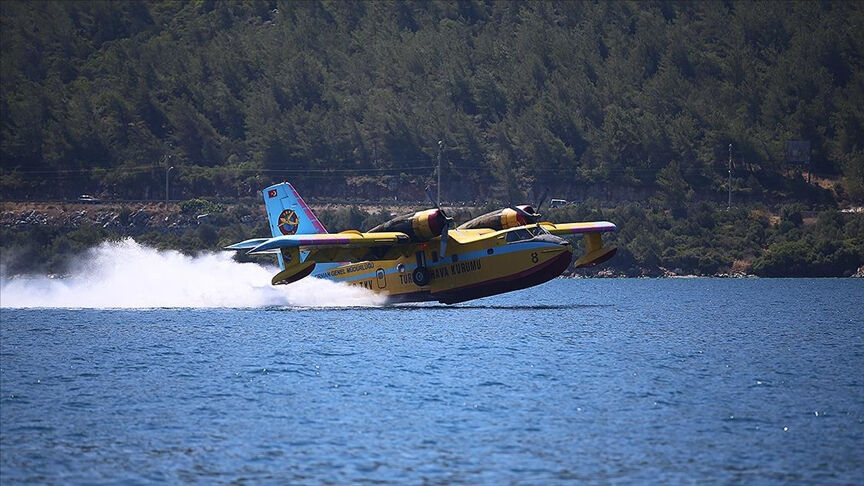 Yangın helikopteri kovası kaç ton su alır? Yangın söndürme helikopteri su taşıma kapasitesi - 2. Resim