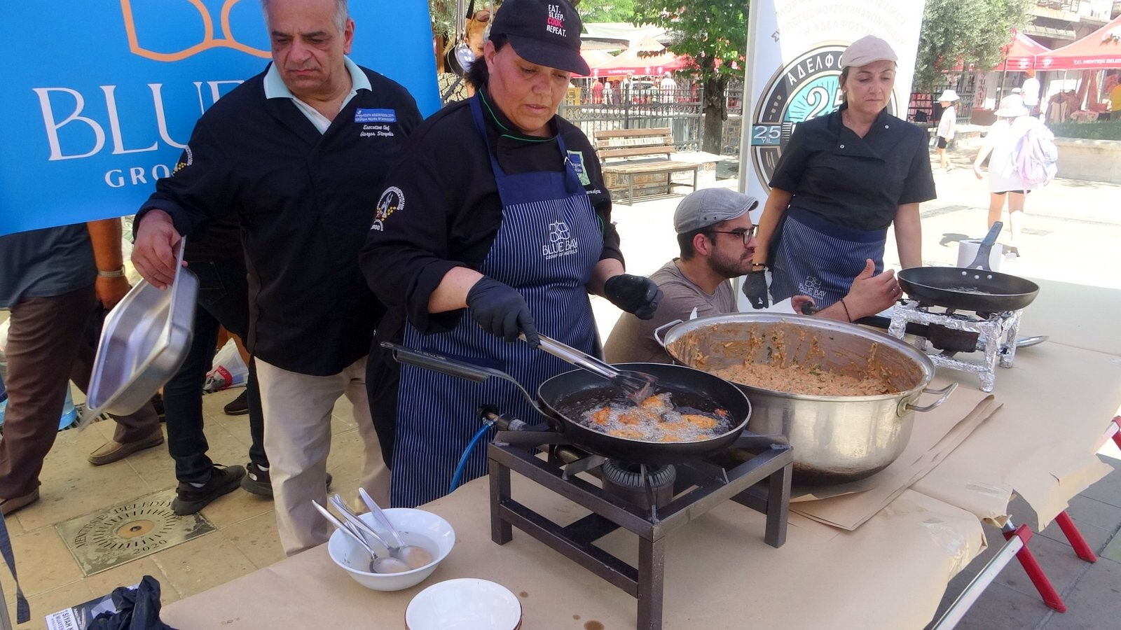 Yunan keşkeği ilgi odağı oldu! Rodos'dan gelen lezzeti ustası anlattı - 3. Resim