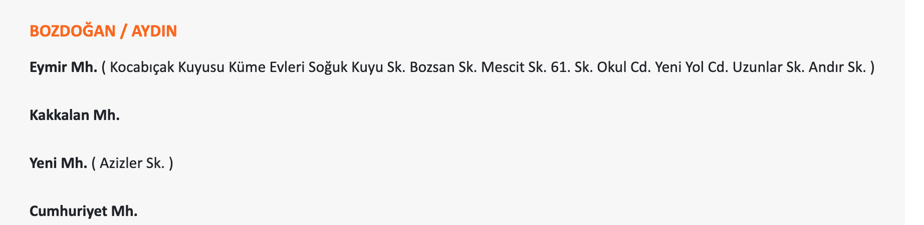 ADM Elektrik duyurdu, Aydın'da elektrikler ne zaman gelecek? 29-30 Haziran Didim Elektrik kesintisi sorgulama! - 2. Resim