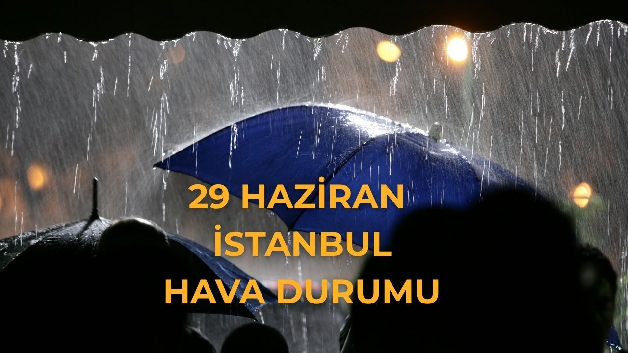 Pazar günü İstanbul'da yağmur var mı, saat kaçta yağacak? Meteoroloji uyardı Pazar günü İstanbul'da yağmur var mı, saat kaçta yağacak? Meteoroloji uyardı