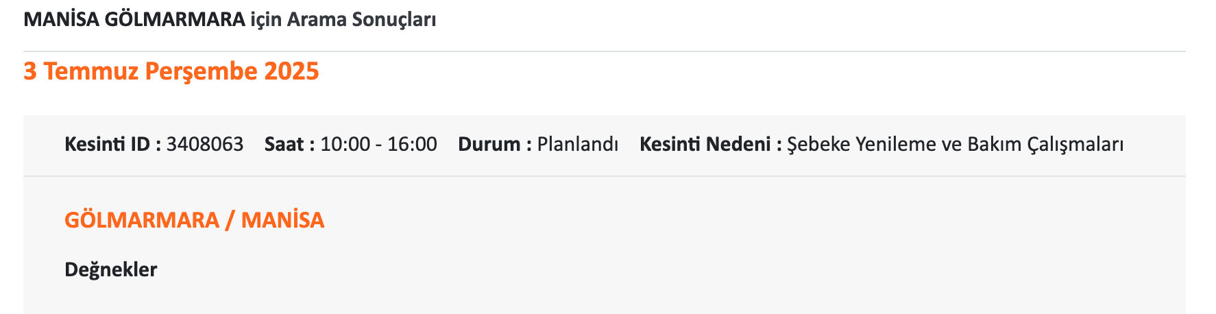 Akhisar, Alaşehir, Demirci elektrik kesintisi sorgulama: 1- 2 Temmuz 2025 Manisa'nın hangi ilçelerinde elektrikler kesilecek? - 9. Resim