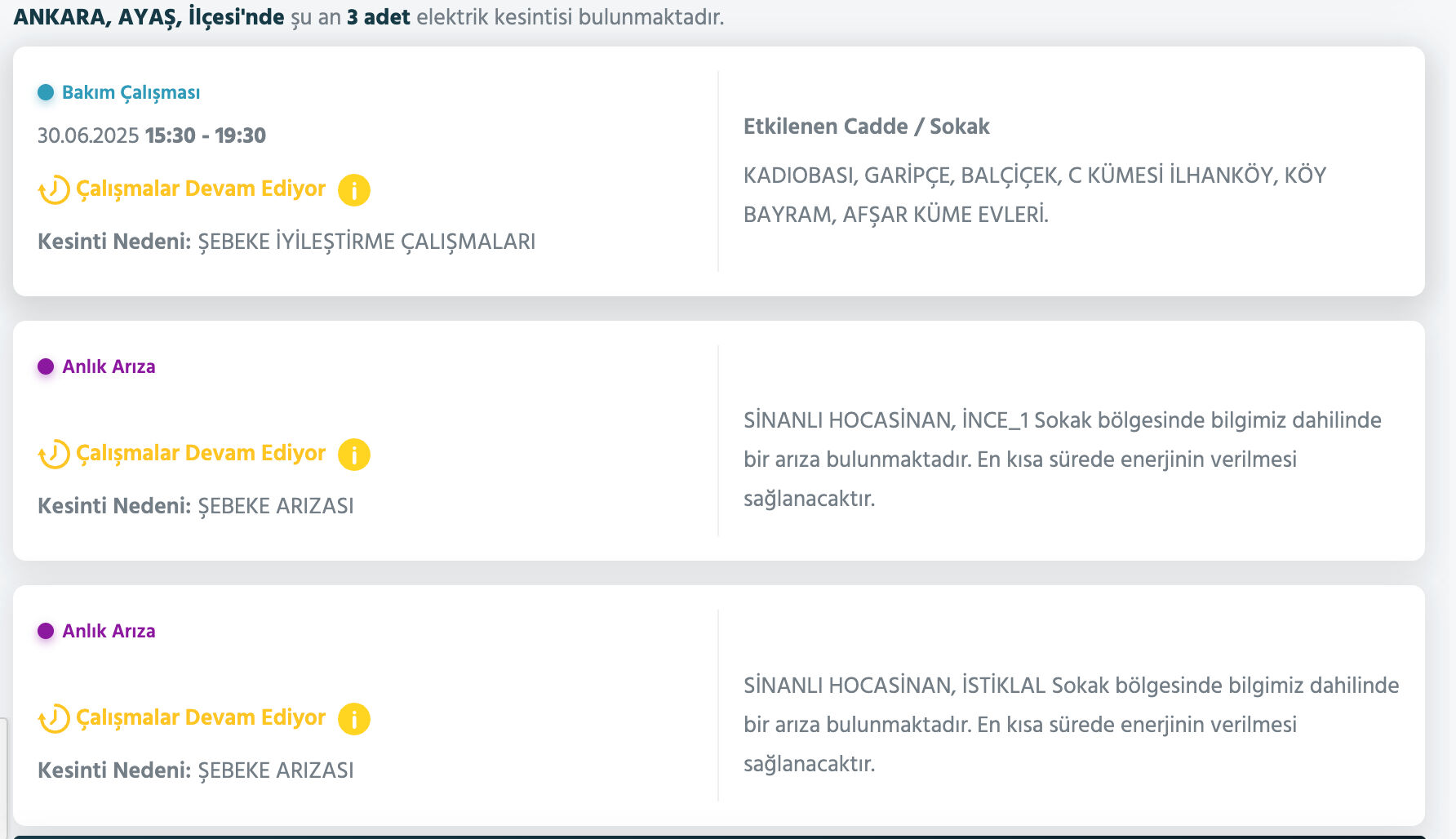 Başkent EDAŞ'tan açıklama geldi:1-2 Temmuz 2025 Ankara'da elektrikler ne zaman gelecek? - 6. Resim