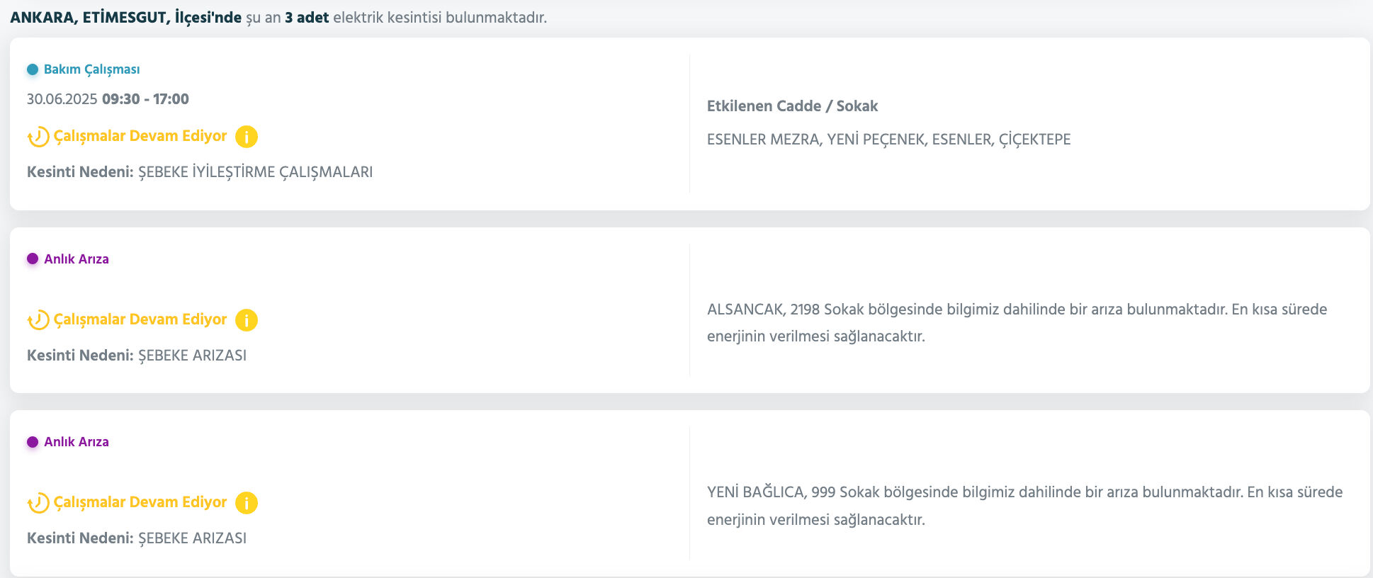 Başkent EDAŞ'tan açıklama geldi:1-2 Temmuz 2025 Ankara'da elektrikler ne zaman gelecek? - 19. Resim