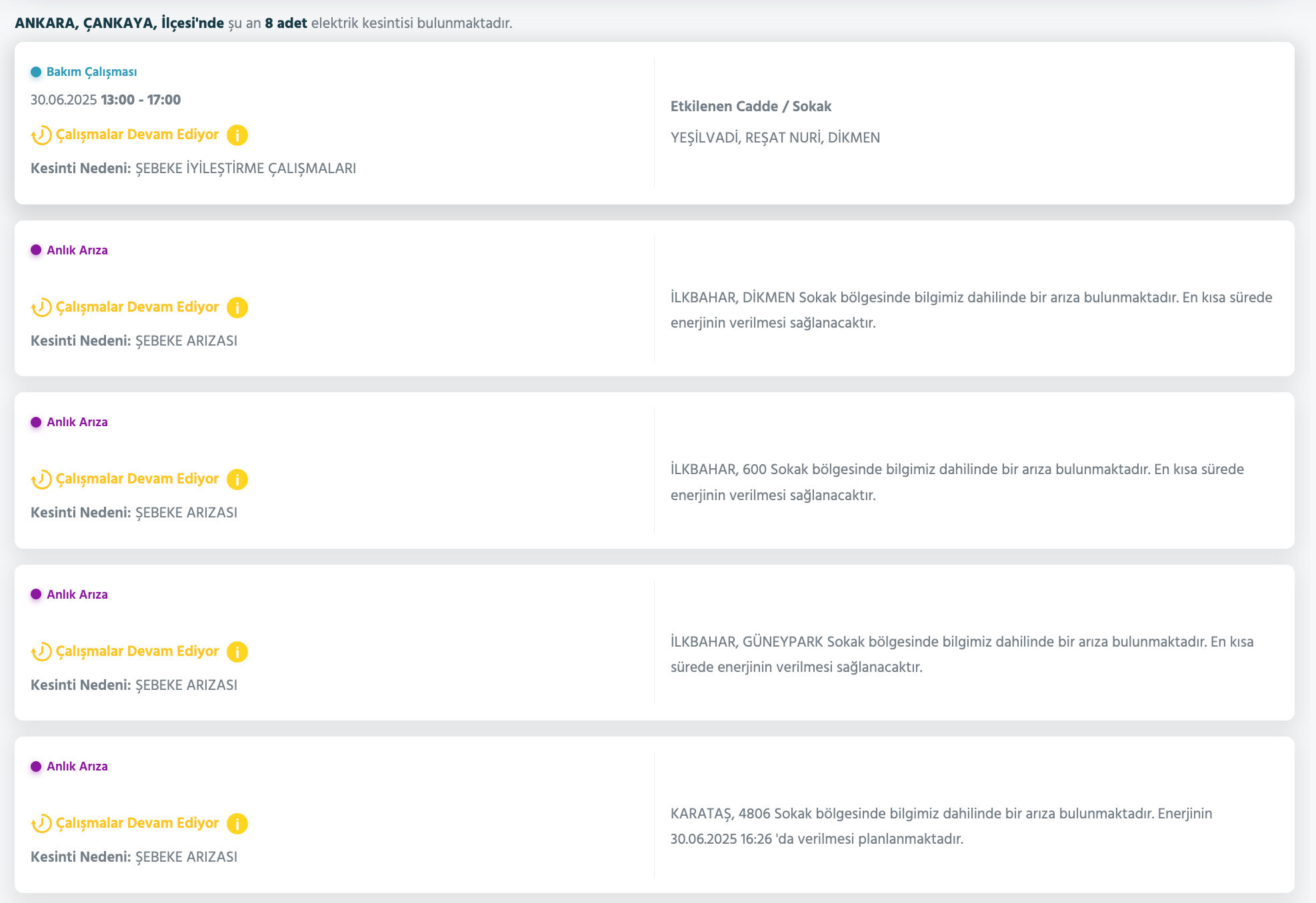 Başkent EDAŞ'tan açıklama geldi:1-2 Temmuz 2025 Ankara'da elektrikler ne zaman gelecek? - 12. Resim