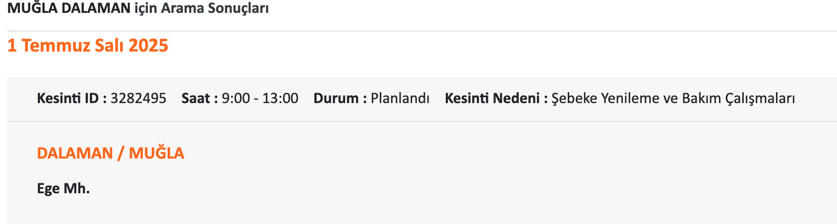 Bodrum elektrik kesintisi sorgulama: ADM elektrik uyardı, 1-2 Temmuz 2025 Muğla'da elektrikler ne zaman gelecek? - 6. Resim