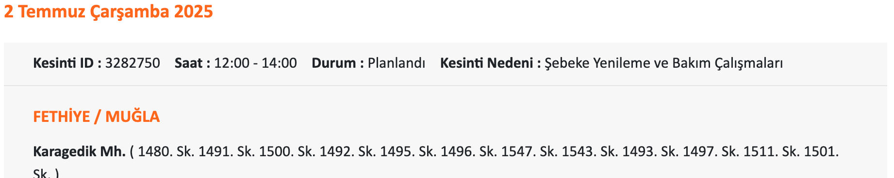 Bodrum elektrik kesintisi sorgulama: ADM elektrik uyardı, 1-2 Temmuz 2025 Muğla'da elektrikler ne zaman gelecek? - 8. Resim