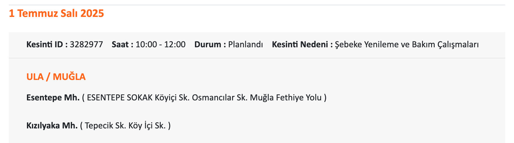 Bodrum elektrik kesintisi sorgulama: ADM elektrik uyardı, 1-2 Temmuz 2025 Muğla'da elektrikler ne zaman gelecek? - 16. Resim