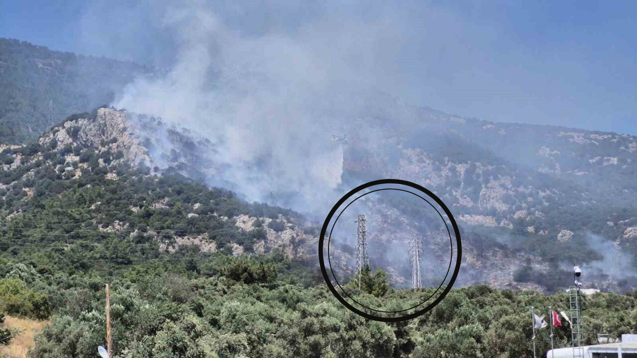 Bodrum yangını neden çıktı, söndürüldü mü? Bodrum elektrik kesintisi arzına nedeniyle tüm ili etkiledi! - 3. Resim