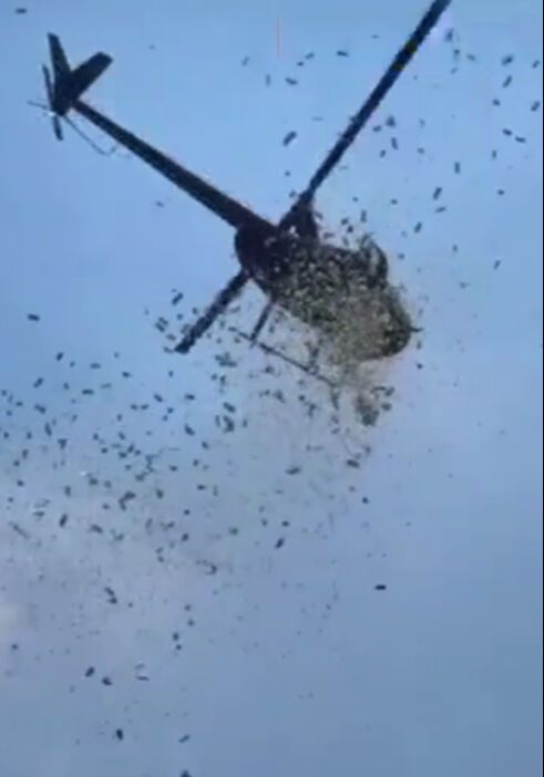 Bu da oldu! Gökten para yağdı, saniyeler içinde izdiham çıktı - 2. Resim