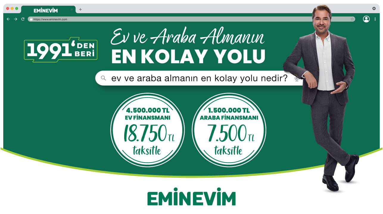 Ev, araç ve iş yeri almanın en kolay yolu: Eminevim - 1. Resim