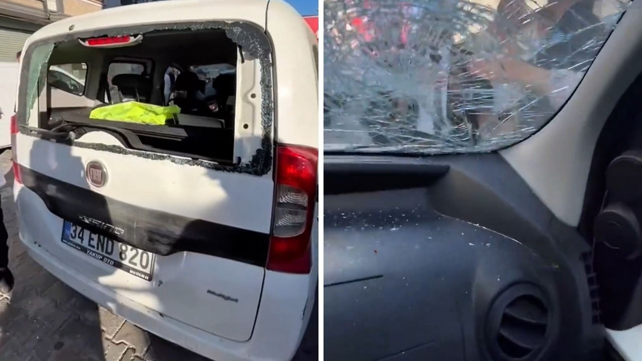 Görüntüler inanılmaz! Esenyurt'ta düğün konvoyunu uyaran karı-koca linçten son anda kurtuldu - 1. Resim