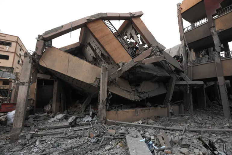 İsrail Gazze'de katliam için son uyarıyı yaptı: Tahliye edin! - 1. Resim