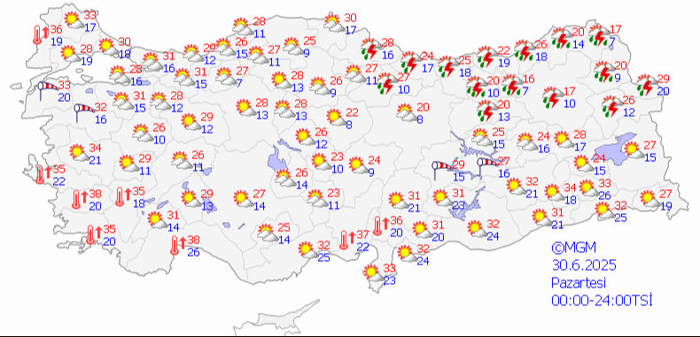 Meteoroloji'den temmuz öncesi son uyarı! İl il saydı, bu 9 kente dikkat - 1. Resim