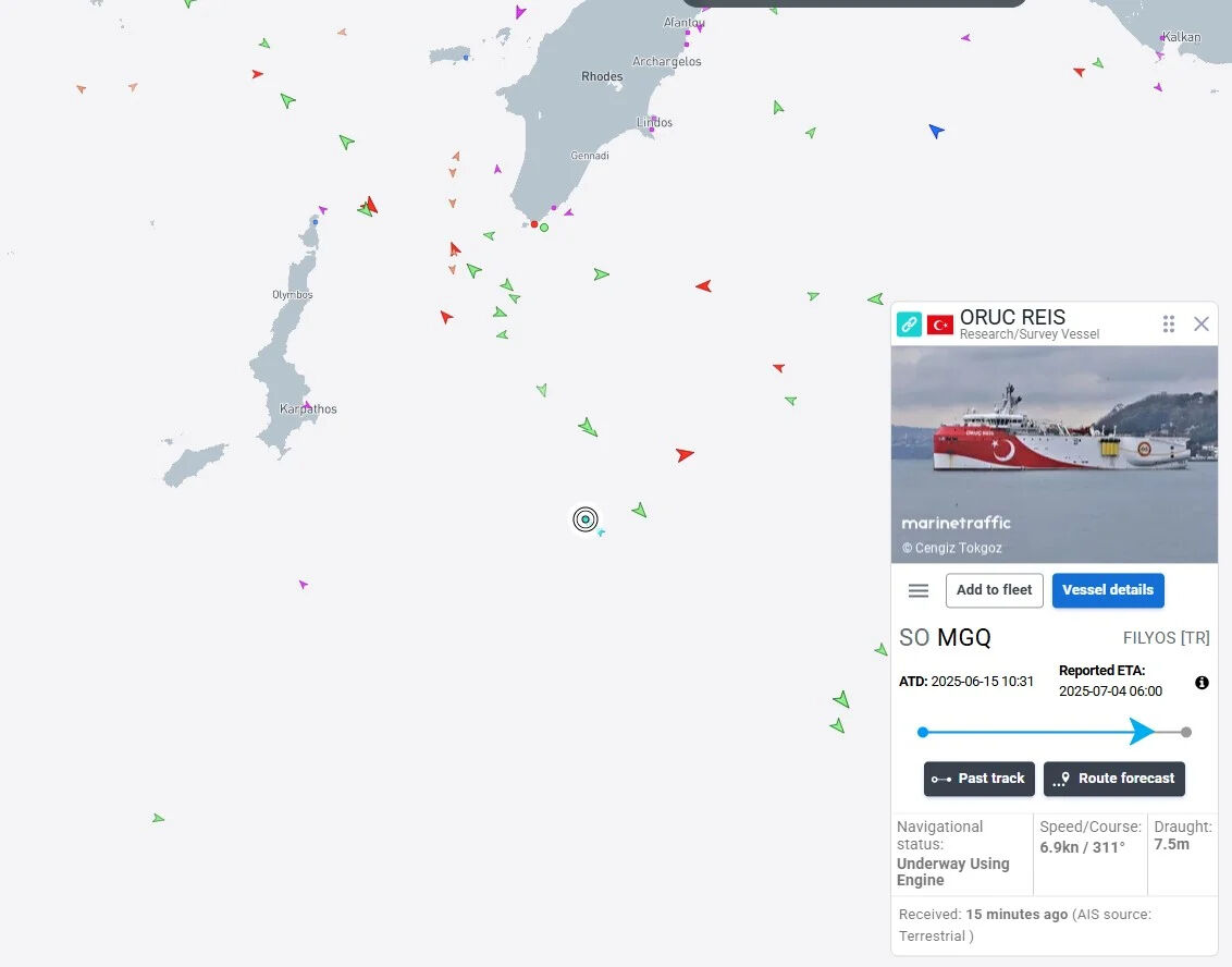 Türkiye Akdeniz’de düğmeye bastı: Atina'ya ‘geri adım yok’ sinyali!