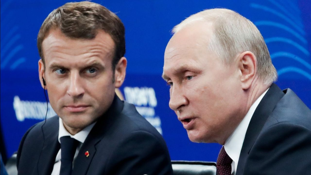 3 yılın ardından ilk görüşme! Putin ve Macron arasında &#039;Ukrayna&#039; restleşmesi