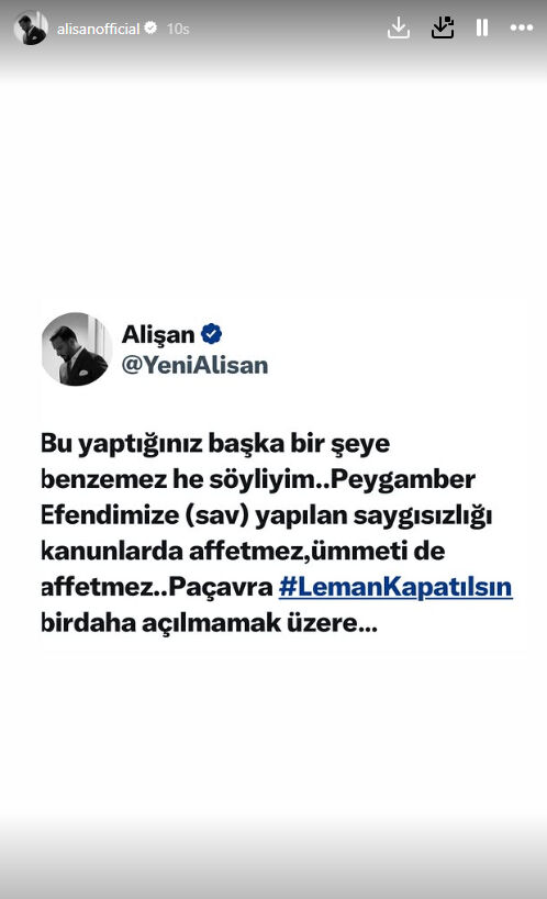 Alişan’ın 'Leman dergisi' paylaşımı gündem oldu! Tepkiler peş peşe gelmişti - 4. Resim