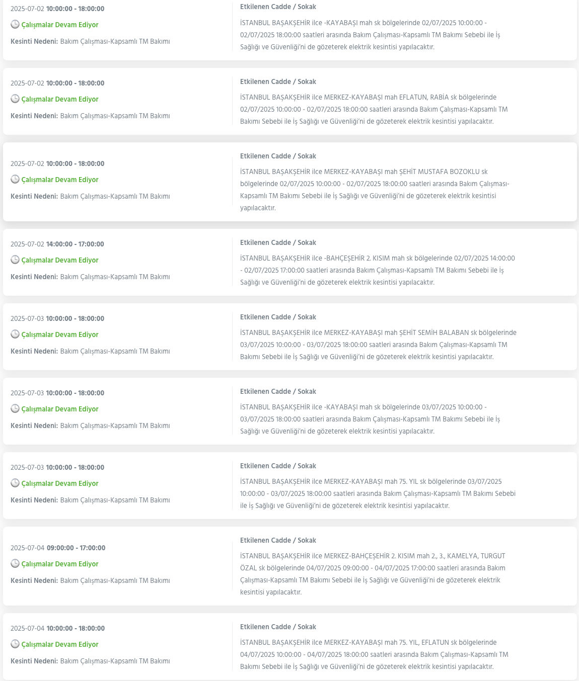Bağcılar, Avcılar, Şişli ve birçok ilçe için BEDAŞ saat verdi! 1 Temmuz 2025 İstanbul elektrik kesintisi ne kadar sürecek? - 11. Resim