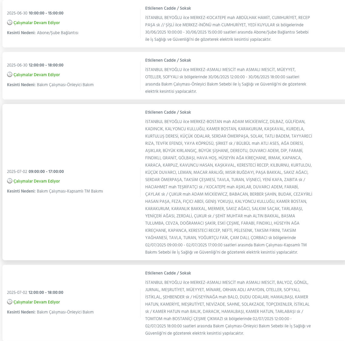 Bağcılar, Avcılar, Şişli ve birçok ilçe için BEDAŞ saat verdi! 1 Temmuz 2025 İstanbul elektrik kesintisi ne kadar sürecek? - 17. Resim